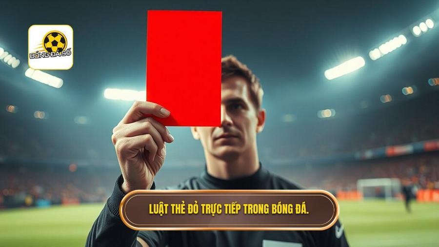 Thẻ đỏ trực tiếp bị cấm mấy trận? Quy định mới nhất từ FIFA 1 Luật thẻ đỏ trực tiếp trong bóng đá