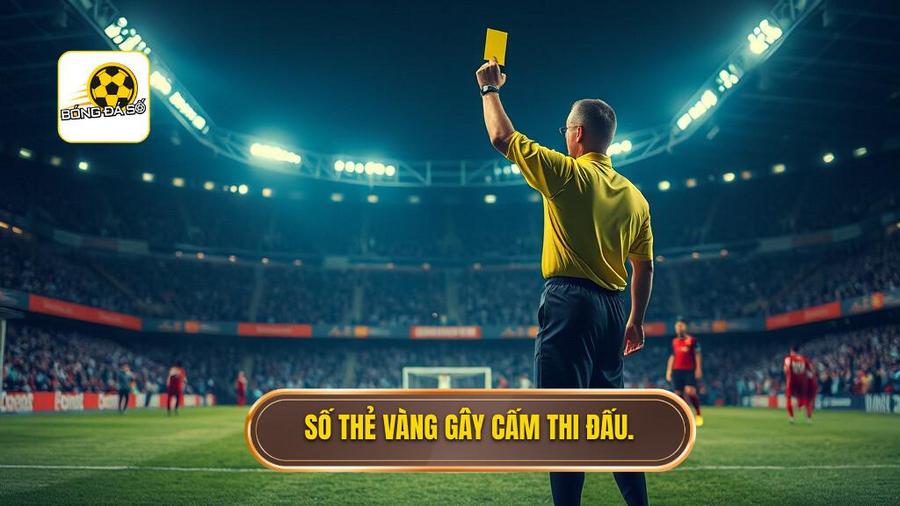 Số thẻ vàng gây cấm thi đấu