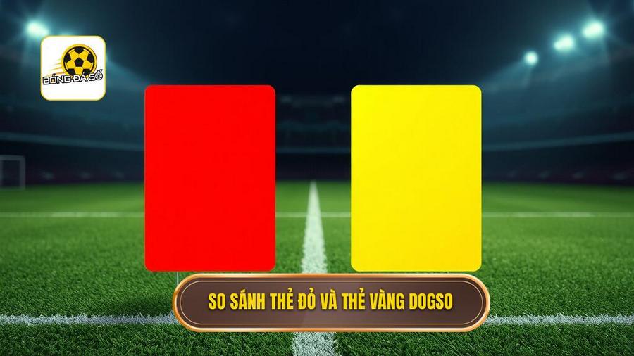So sánh Thẻ Đỏ và Thẻ Vàng DOGSO