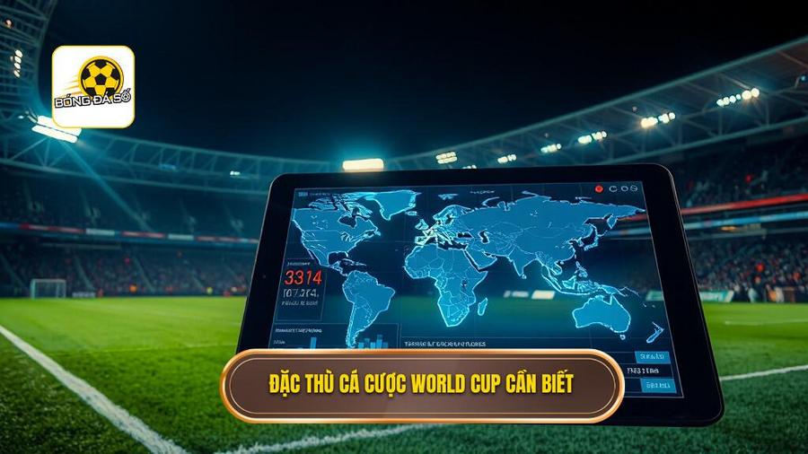 1. Đặc thù cá cược World Cup cần biết