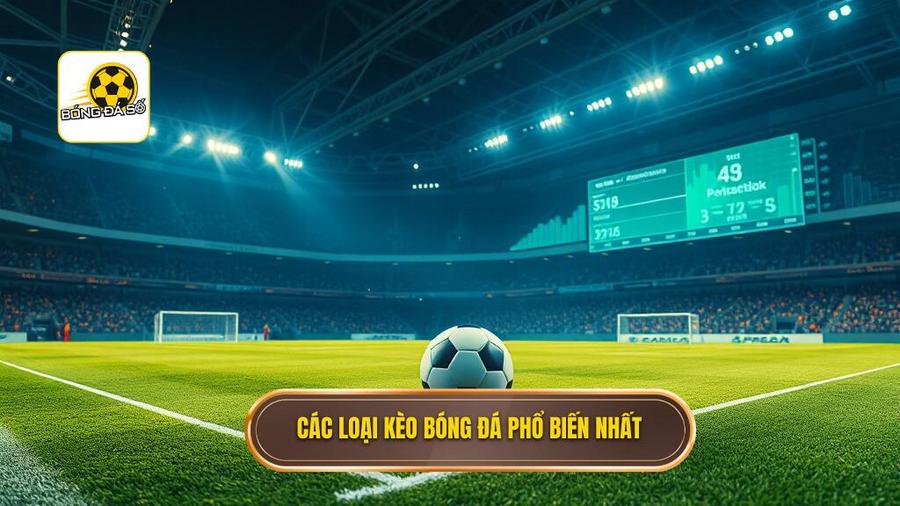 Kèo bóng đá trực tuyến: Cẩm nang toàn diện và chiến thuật từ chuyên gia 2 Các loại kèo bóng đá trực tuyến phổ biến nhất hiện nay
