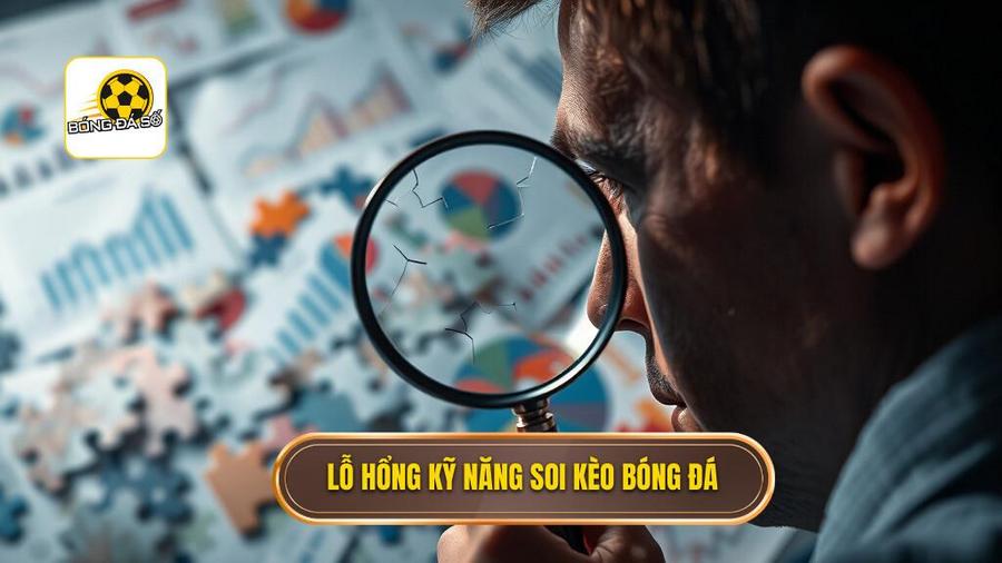 Những sai lầm thường gặp khi cá cược bóng đá: Phân tích từ chuyên gia BÓNG ĐÁ SỐ 3 3. Lỗ hổng kỹ năng soi kèo bóng đá